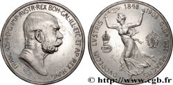 AUTRICHE 5 Corona 60e anniversaire du règne de François-Joseph Ier 1908