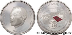 MAROC 250 Dirhams Proof Mohammed VI - 45e anniversaire de la Marche Verte AH 1442 2020
