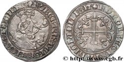 ITALIE - ROYAUME DE NAPLES - ROBERT D ANJOU Gigliato (Gillat) ou Carlin d argent n.d. Naples SUP