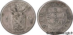 INDES NEERLANDAISES 1/4 Gulden 1854 Utrecht