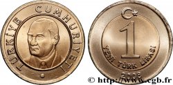 TURQUIE 1 Yeni Lira Kemal Ataturk 2008  SPL