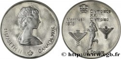 CANADA 5 Dollars Proof JO Montréal 1976 marathon 1975