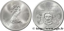 CANADA 10 Dollars JO Montréal 1976 tête de Zeus 1974 