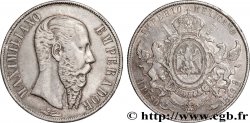 MEXIQUE - MAXIMILIEN Ier 1 Peso  1866 Mexico SS/fVZ
