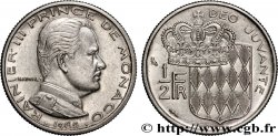 MONACO 1/2 Franc Rainier III 1965 Paris