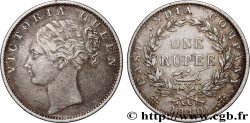 INDES BRITANNIQUES 1 Roupie East India Company Victoria 1840 Bombay