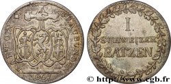 SUISSE - CONFÉDÉRATION HELVÉTIQUE - CANTON DES GRISONS 1 Batzen 1807
