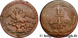 MEXIQUE 1/4 Real Aigle 1833 Mexico