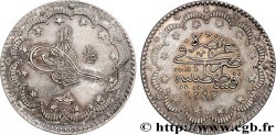 TURQUIE 5 Kurush Abdul Hamid II an 11 AH 1293 (1885) Constantinople