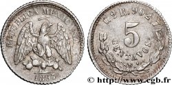 MEXICO 5 Centavos 1897 Guanajuato