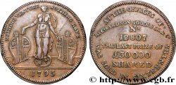 ROYAUME-UNI (TOKENS) 1/2 Penny Richardson Goodluck & Co 1795  TTB+