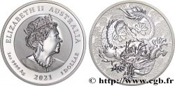 AUSTRALIE 1 Oz - 1 Dollar Mythes et légendes chinoises 2021 Perth