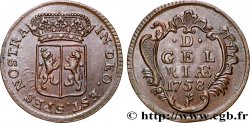 PAYS-BAS - PROVINCES-UNIES 1 Duit Gueldre 1758