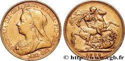OR, PALLADIUM ET PLATINE INVESTISSEMENT 1 Souverain Australie Victoria type “Old Head” 1900 Melbourne
