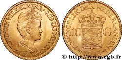 GOLD-, PALLADIUM- UND PLATIN-INVESTITIONEN 10 Gulden Wilhelmina 1913 Utrecht