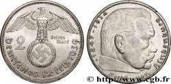 ALLEMAGNE 2 Reichsmark Maréchal Paul von Hindenburg 1939 Berlin