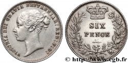 ROYAUME-UNI 6 Pence Victoria 1879