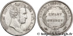 INDES NEERLANDAISES 1/4 Gulden Guillaume I 1840 Utrecht