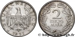 ALLEMAGNE 2 Reichsmark aigle 1931 Muldenhutten
