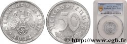 ALEMANIA 50 Reichspfennig 1944 Stuttgart - F