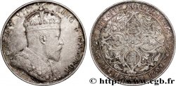 MALAYSIA - STRAITS SETTLEMENTS 1 Dollar Edouard VII 1907 Bombay