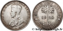 AFRIQUE OCCIDENTALE BRITANNIQUE 2 Shillings Georges V 1918 Heaton