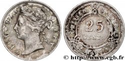 BRITISH HONDURAS 25 Cent Victoria 1897