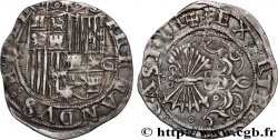 ESPAGNE - ROYAUME D ESPAGNE - ISABELLE ET FERDINAND LES ROIS CATHOLIQUES 1 Real n.d. Séville