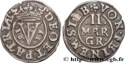 GERMANY - BRUNSWICK-WOLFENBUTTEL 2 Mariengroschen Friedrich Ulrich 1633