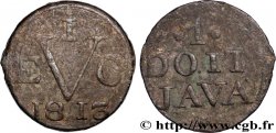 JAVA - OCCUPATION BRITANNIQUE 1 Doit (Duit) 1813