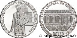 VENEZUELA 100 Bolivares Proof Bicentenaire de la naissance de Bolivar 1983 Caracas