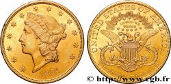 GOLD, PALLADIUM & PLATINUM INVESTMENT 20 Dollars Liberty 1904 Philadelphie