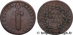 ITALIE - RÉPUBLIQUE NAPOLITAINE 6 Tornesi an VII 1799 Naples