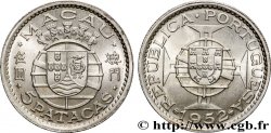 MACAO 5 Patacas 1952