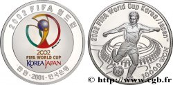 CORÉE DU SUD 10000 Won Proof Coupe du Monde FIFA 2002 2001