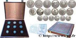 GRÈCE Coffret 9 monnaies Jeux Pan-Européens 1981-1982