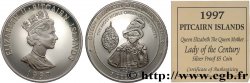 ISLAS PITCAIRN 5 Dollars Proof Reine Mère 1997