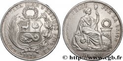 PÉROU 1 Sol 1870 Lima