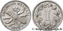 MEXICO 1 Centavo  1883 Mexico AU