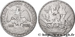 MEXIQUE 1 Peso Liberté à cheval  1910 Mexico