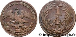 MEXIQUE 1/4 Real 1835 Mexico