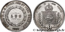 BRÉSIL 500 Reis au nom de l’Empereur Pierre II 1860