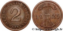 ALLEMAGNE 2 Reichspfennig 1925 Berlin