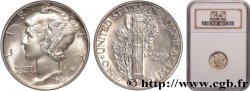 UNITED STATES OF AMERICA 1 Dime Mercury Proof 1942 Philadelphie MS66 autre