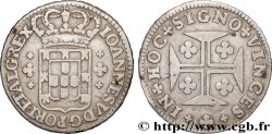 PORTUGAL (KÖNIGREICH) UND BRASILIEN - JOHANNES V. 6 Vintens (120 Reis) n.d. Lisbonne SS