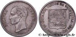 VENEZUELA 1/4 Bolivar 1903 Philadelphie