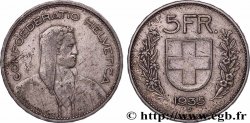 SWITZERLAND 5 Francs Berger des Alpes 1935 Berne