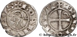 CROISADES - PRINCIPAUTÉ D ANTIOCHE - BOHÉMOND III Denier n.d. Antioche XF