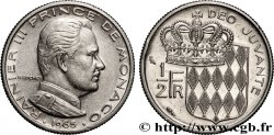 MONACO 1/2 Franc Rainier III 1965 Paris