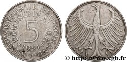 ALLEMAGNE 5 Mark aigle 1951 Hambourg